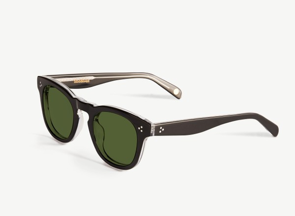 Bloobloom Diva Sunglasses Womens 49-24 Black Clear Square Handcrafted Frames Diva in Black - Exceptionally handcrafted Acetate frame  main image 2