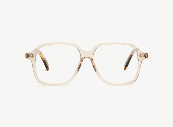 Front view of a pair of eyeglasses called the Legend in Sunset