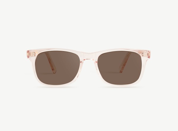 Front view of a pair of eyeglasses called the Founder in Soda