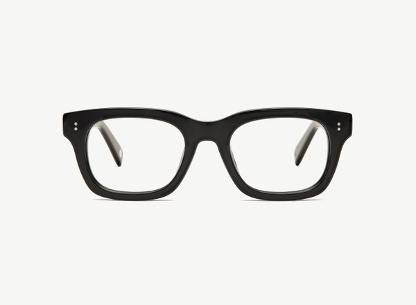 Front view of a pair of eyeglasses called the Partner in Black