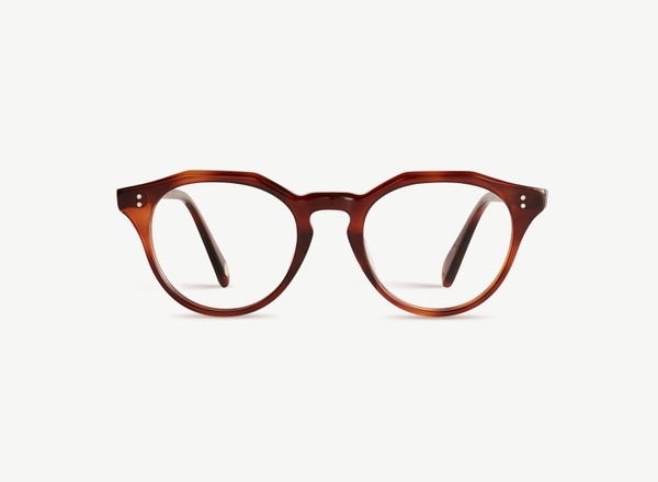 Front view of a pair of eyeglasses called the Maestro in Havana