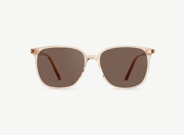 Front view of a pair of eyeglasses called the Fiance in Sunrise