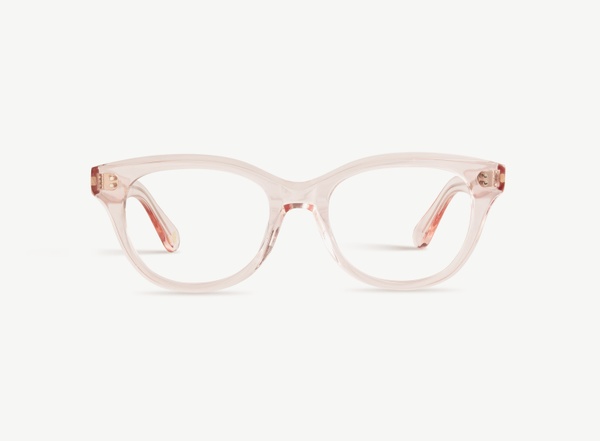 Front view of a pair of eyeglasses called the Soulmate in Soda