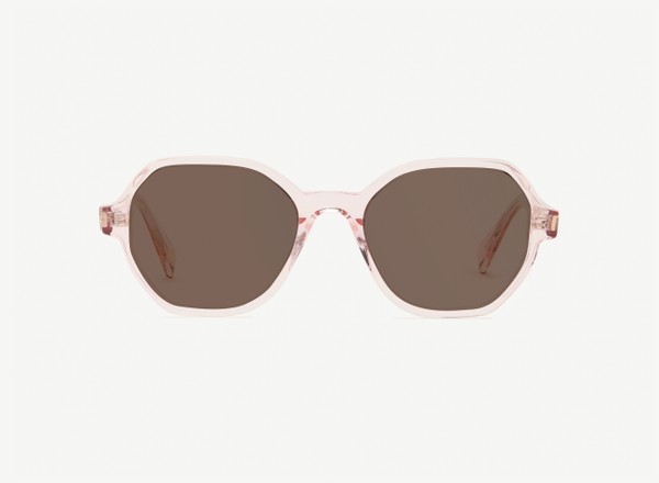 Front view of a pair of eyeglasses called the Storyteller in Soda