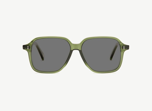 Front view of a pair of eyeglasses called the Legend in Jade