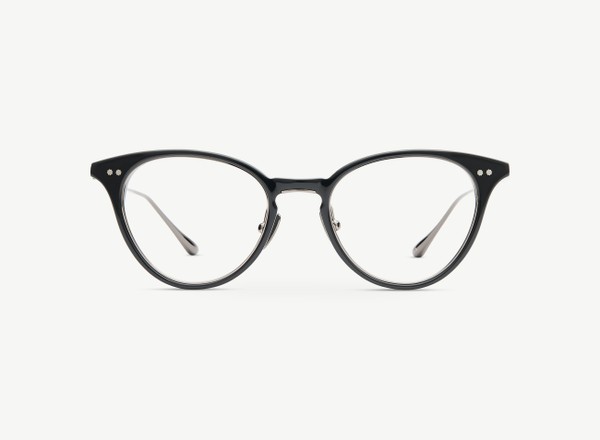 Front view of a pair of eyeglasses called the Melodist in Black