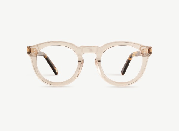 Front view of a pair of eyeglasses called the Charmer in Sunset