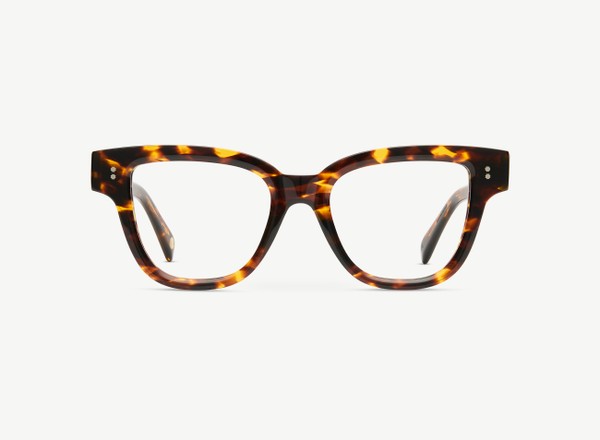 Front view of a pair of eyeglasses called the Singer in Casablanca