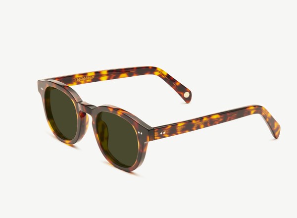 THE NOMAD Bloobloom Tortoise Shell Sunglasses Nomad in Tortoise - Exceptionally handcrafted Acetate frame  main image 4