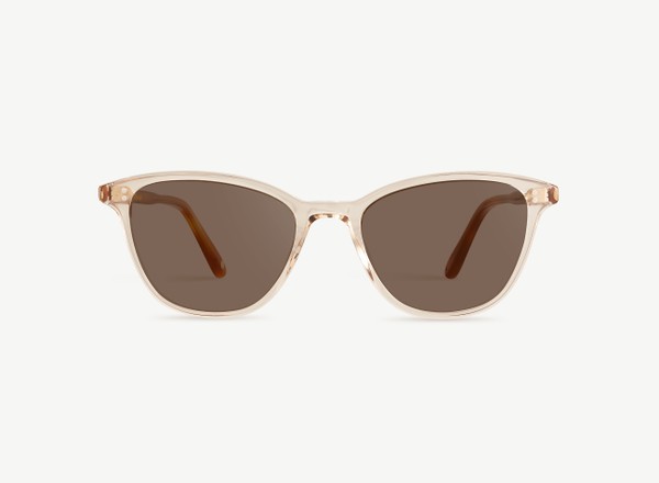 Front view of a pair of eyeglasses called the Dancer in Sunrise