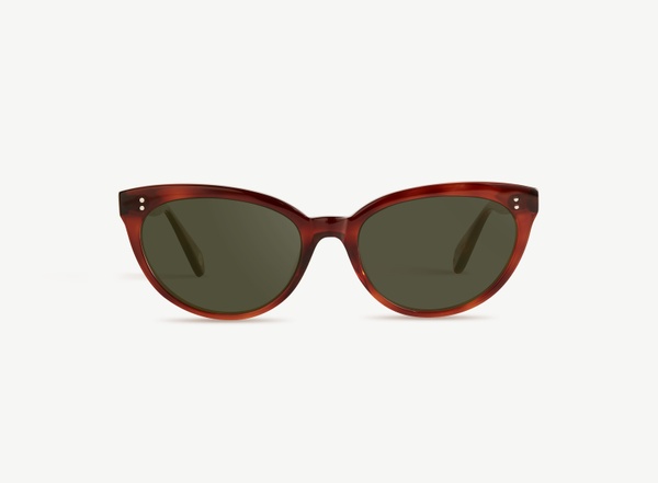 Front view of a pair of eyeglasses called the Idol in Havana