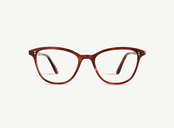 Front view of a pair of eyeglasses called the Dancer in Havana