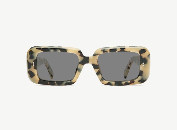 Front view of a pair of eyeglasses called the Boss in Diorite