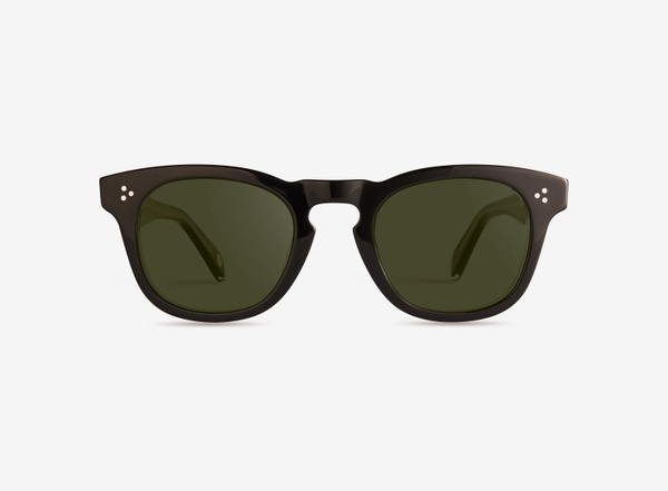 Front view of a pair of eyeglasses called the Diva in Black