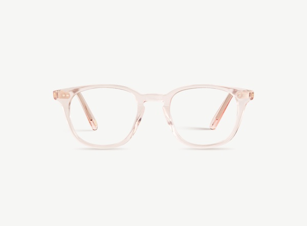 Front view of a pair of eyeglasses called the Samaritan in Soda