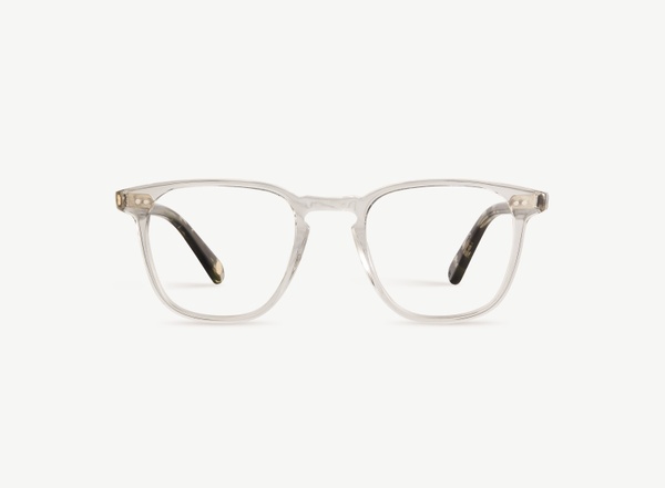 Front view of a pair of eyeglasses called the Architect in Frost
