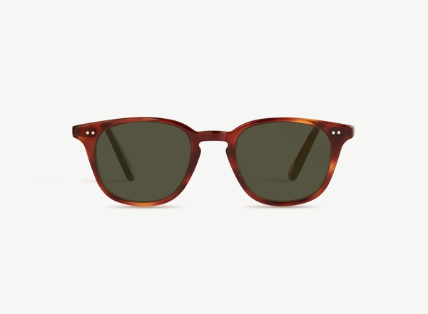 Front view of a pair of eyeglasses called the Samaritan in Havana