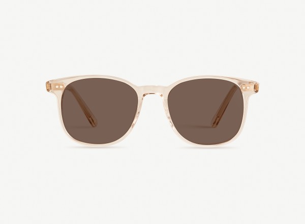 Front view of a pair of eyeglasses called the Wonder in Nude