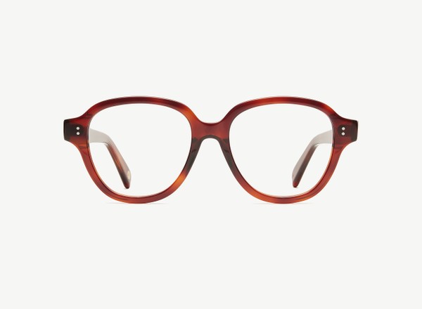 Front view of a pair of eyeglasses called the Altruist in Havana