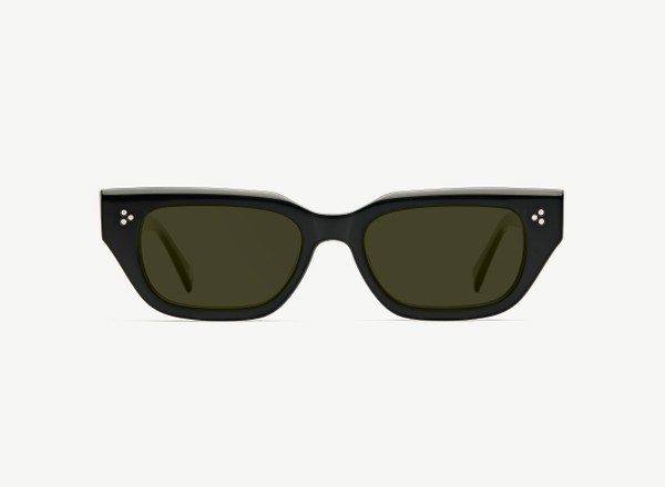Front view of a pair of eyeglasses called the Publicist in Black