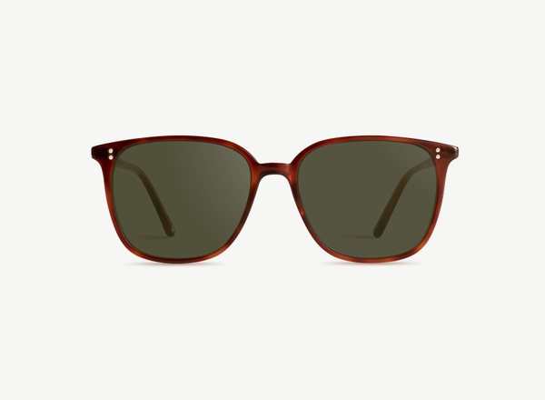 Front view of a pair of eyeglasses called the Fiance in Havana