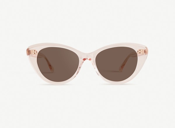Front view of a pair of eyeglasses called the Icon in Soda