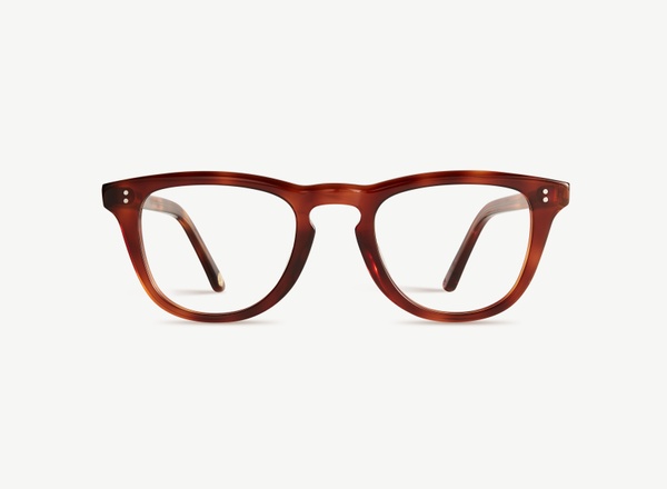 Front view of a pair of eyeglasses called the Pianist in Havana