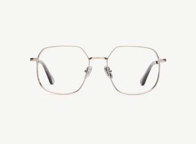A pair of eyeglasses called the Maestra in Gunmetal colour