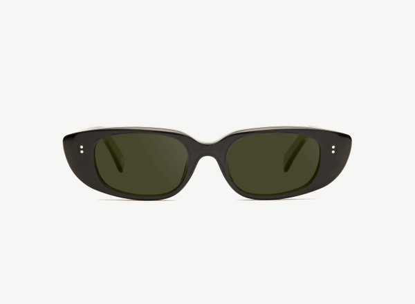 Front view of a pair of eyeglasses called the Darling in Black