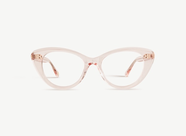 Front view of a pair of eyeglasses called the Icon in Soda