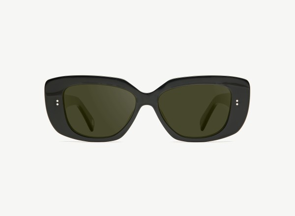 Front view of a pair of eyeglasses called the Actress in Black