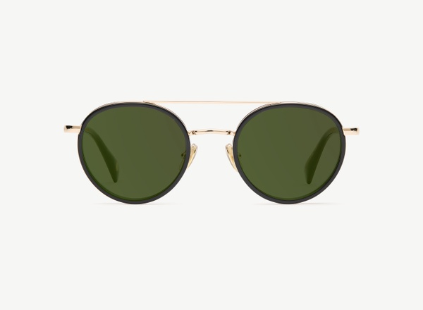 Front view of a pair of eyeglasses called the Prospect in Black