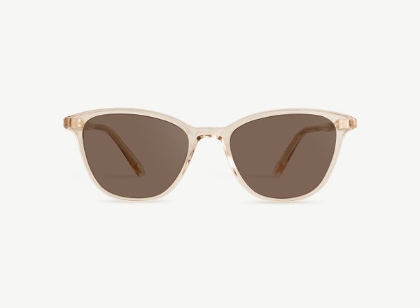 Front view of a pair of eyeglasses called the Dancer in Nude