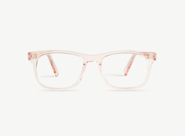 Front view of a pair of eyeglasses called the Founder in Soda