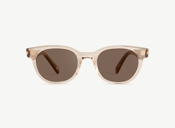 Front view of a pair of eyeglasses called the Epicure in Sunset