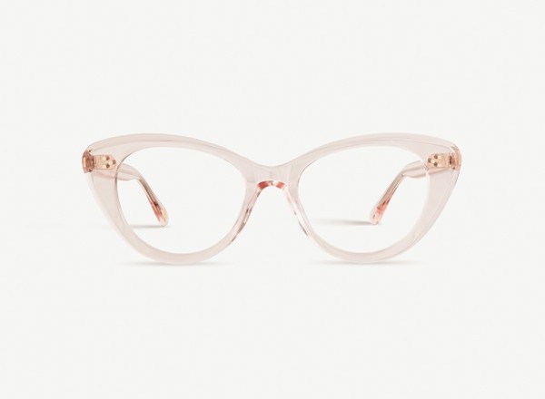 Front view of a pair of eyeglasses called the Icon in Soda