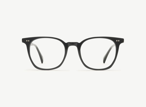 Front view of a pair of eyeglasses called the Pro in Black