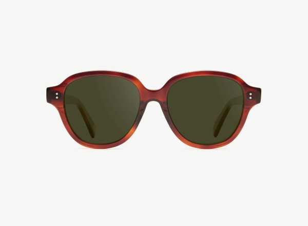 Front view of a pair of eyeglasses called the Altruist in Havana