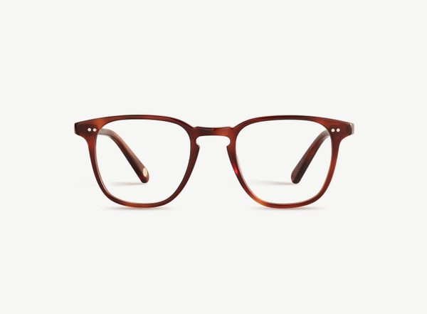 Front view of a pair of eyeglasses called the Architect in Havana